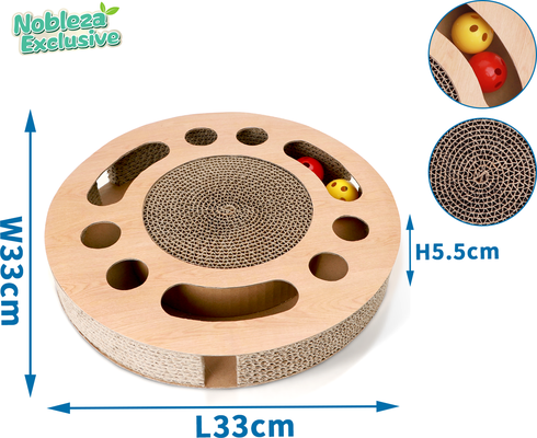 Juguete inteligente  rascador para gatos 2 en 1